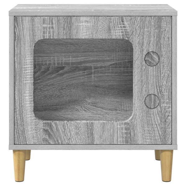 Katzenhaus Graues Sonoma 51 x 30 x 52 cm Holzwerkstoff