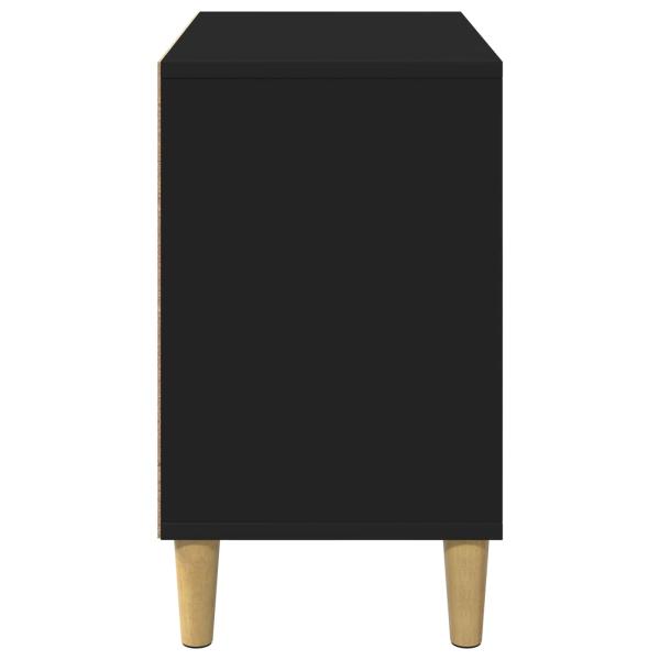 Katzenhaus Schwarz 51 x 30 x 52 cm Holzwerkstoff