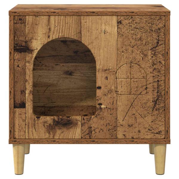 Katzenhaus Altholz 51 x 30 x 52 cm Holzwerkstoff