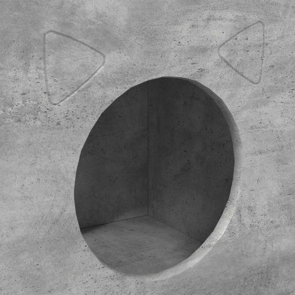 Katzenhaus Beton 72 x 42,5 x 70 cm Holzwerkstoff
