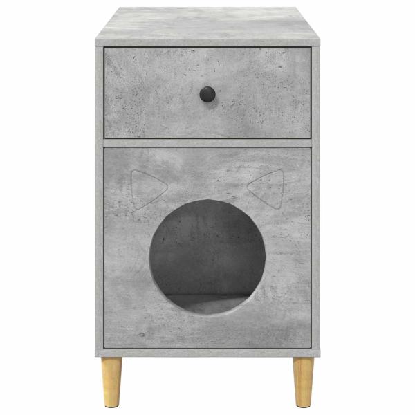 Katzenhaus Beton 72 x 42,5 x 70 cm Holzwerkstoff