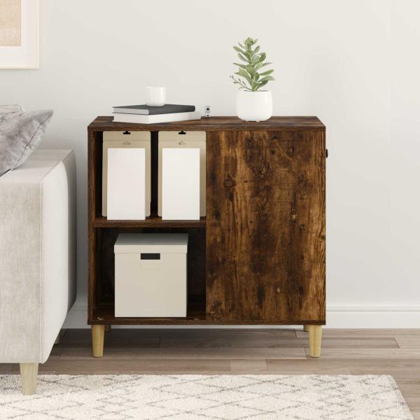 Katzenhaus Geräucherte Eiche 72 x 42,5 x 70 cm Holzwerkstoff