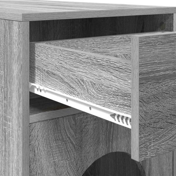 Katzenhaus Graues Sonoma 72 x 42,5 x 70 cm Holzwerkstoff