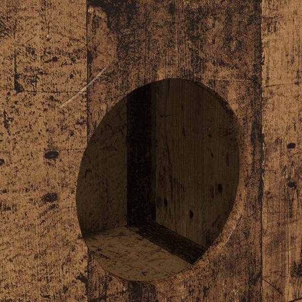 Katzenhaus Altholz 72 x 42,5 x 70 cm Holzwerkstoff