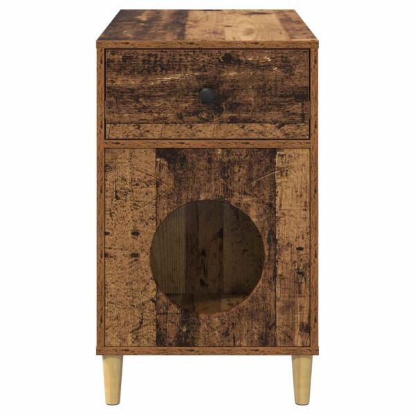 Katzenhaus Altholz 72 x 42,5 x 70 cm Holzwerkstoff