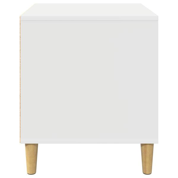 Hundehütte Weiß 44 x 42 x 49 cm Holzwerkstoff