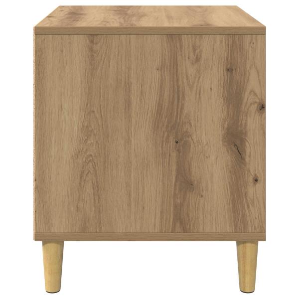 Hundehütte Kunsthandwerk Eiche 44 x 42 x 49 cm Holzwerkstoff