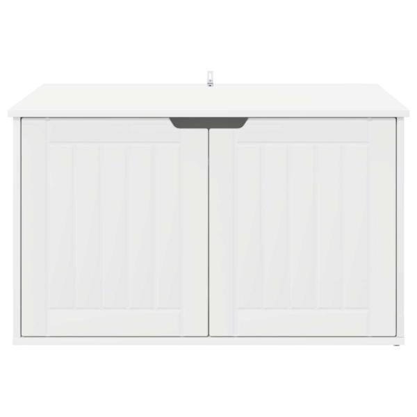 Katzenhaus Weiß 85 x 55 x 50 cm Holzwerkstoff