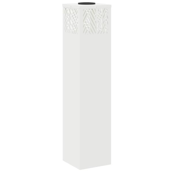 Solar LED Weg Licht 2 pcs Weiß Kalt gewalzter Stahl