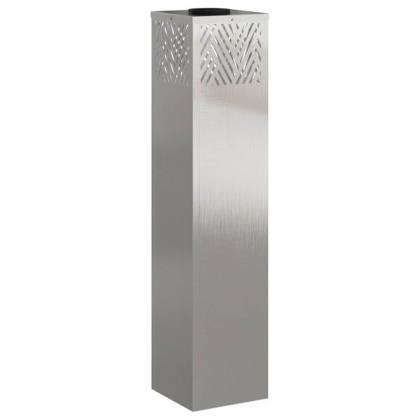 Solar LED Weg Licht Fischgrätenmuster 2 pcs Edelstahl Edelstahl