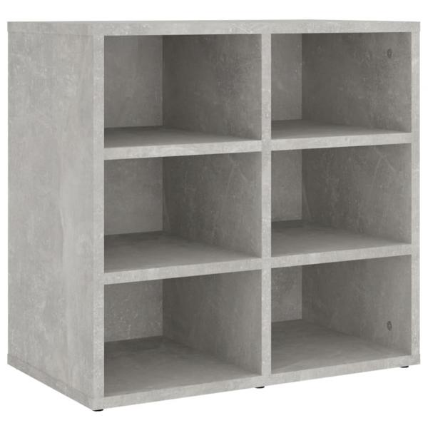 Schuhregal Betongrau 52,5x30x50 cm