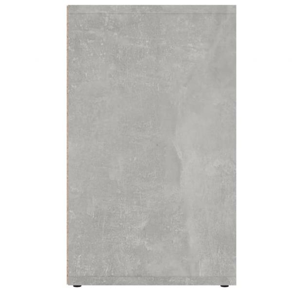 Schuhregal Betongrau 52,5x30x50 cm