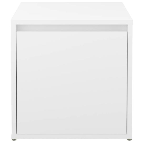 Schubladenbox Weiß 40,5x40x40 cm Holzwerkstoff