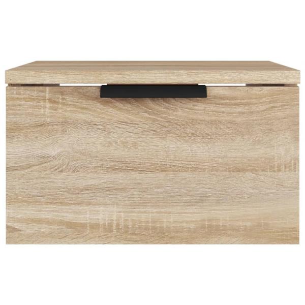 Wand-Nachttisch Sonoma-Eiche 34x30x20 cm