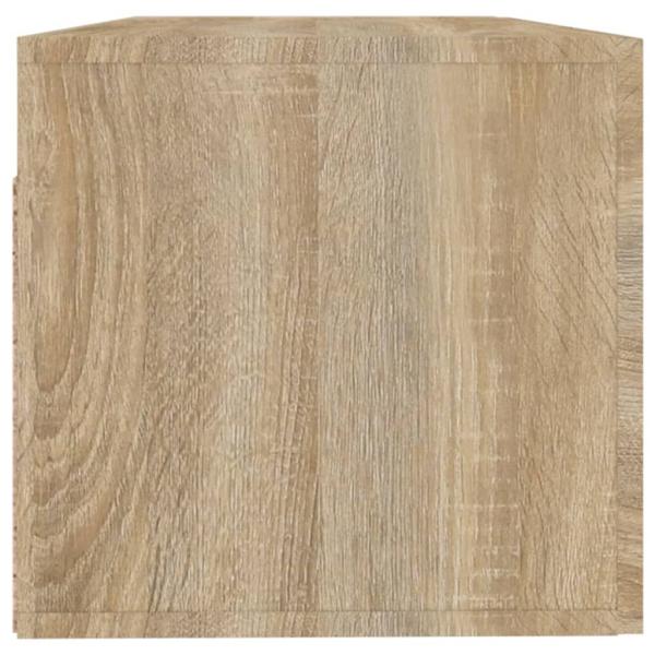 Wandschrank Sonoma-Eiche 100x36,5x35 cm Holzwerkstoff
