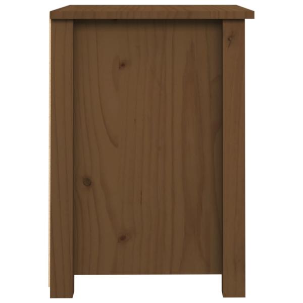 ARDEBO.de - Nachttisch Honigbraun 40x35x49 cm Massivholz Kiefer