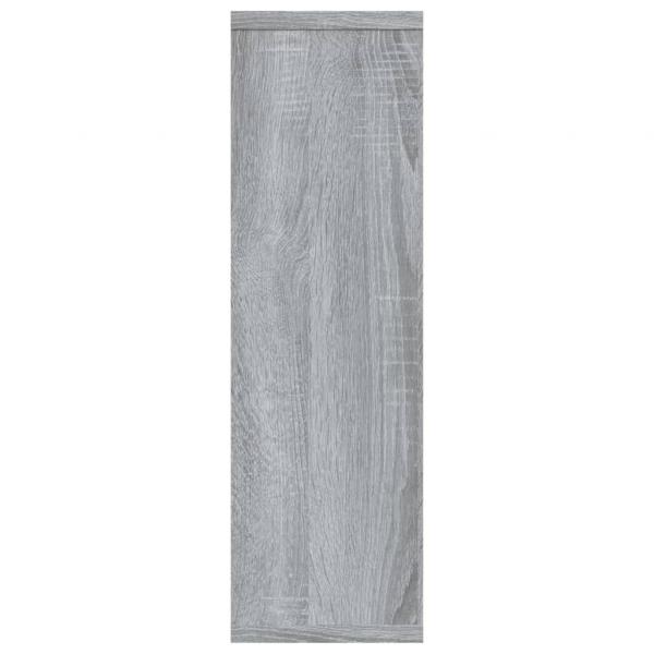 Wandregal Grau Sonoma 85x16x52,5 cm cm Holzwerkstoff
