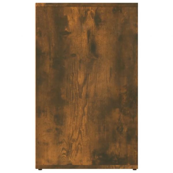 Regal für Schminktisch Räuchereiche 80x40x65 cm Holzwerkstoff
