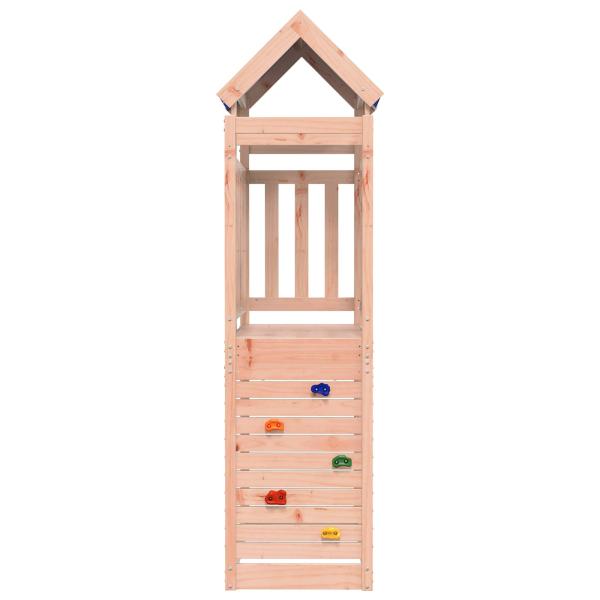 Spielturm Braun 110,5 x 52,5 x 215 cm Massives Douglasienholz