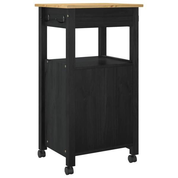 Küchentrolley Uni Schwarz