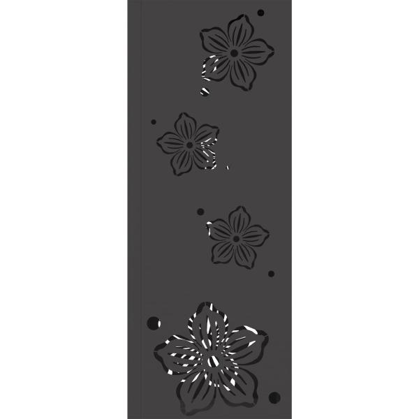 Solar LED Weg Licht 2 pcs Schwarz Kalt gewalzter Stahl