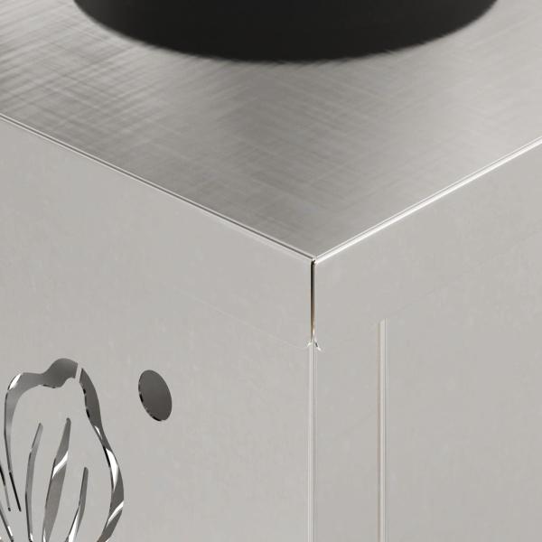 Solar LED Weg Licht 2 pcs Edelstahl Edelstahl