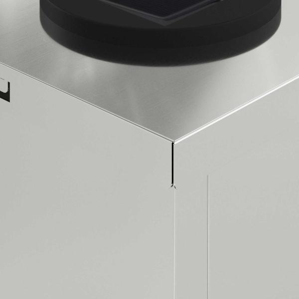 Solar LED Weg Licht 2 pcs Galvanisiert Galvanisiert