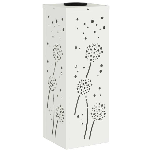 Solar LED Weg Licht 2 pcs Weiß Kalt gewalzter Stahl