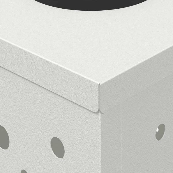 Solar LED Weg Licht 2 pcs Weiß Kalt gewalzter Stahl