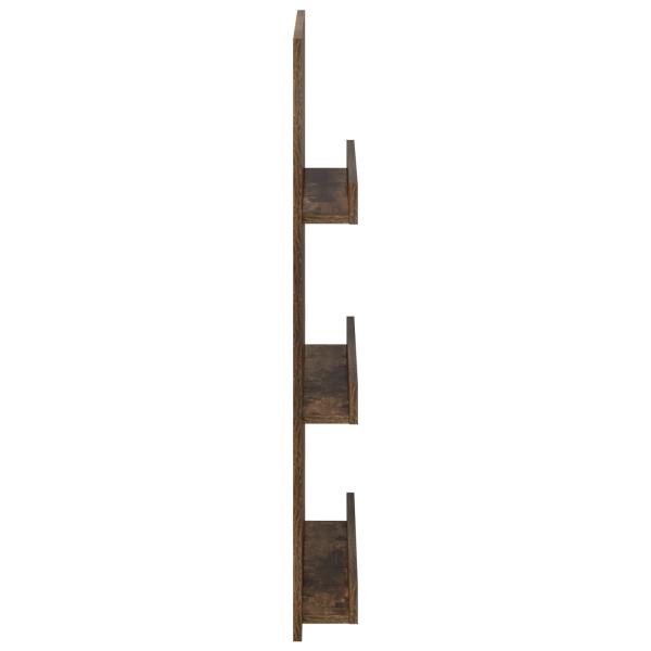 Magazinregal Geräucherte Eiche 51 x 11 x 102 cm Holzwerkstoff