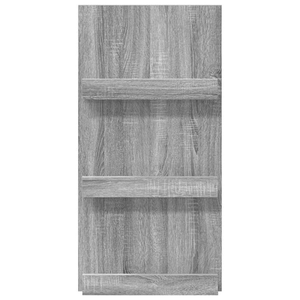 Magazinregal Graues Sonoma 51 x 11 x 102 cm Holzwerkstoff