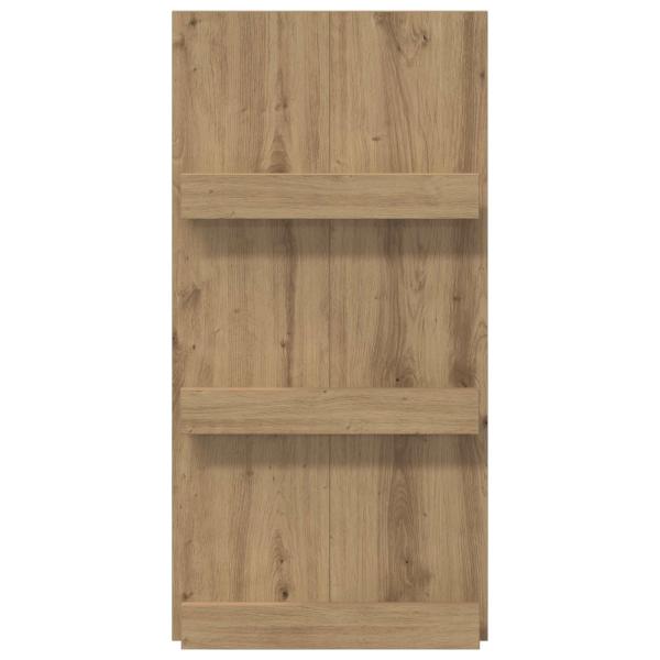 Magazinregal Artisan-Eiche 51 x 11 x 102 cm Holzwerkstoff