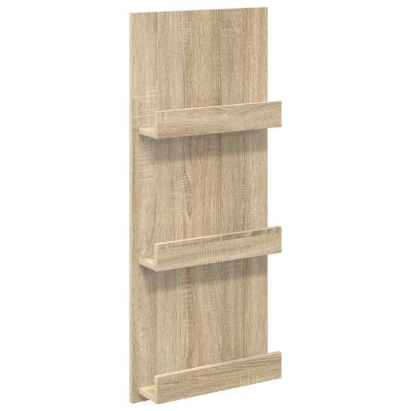 Magazinregal Sonoma-Eiche 51 x 11 x 102 cm Holzwerkstoff