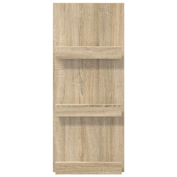 Magazinregal Sonoma-Eiche 51 x 11 x 102 cm Holzwerkstoff