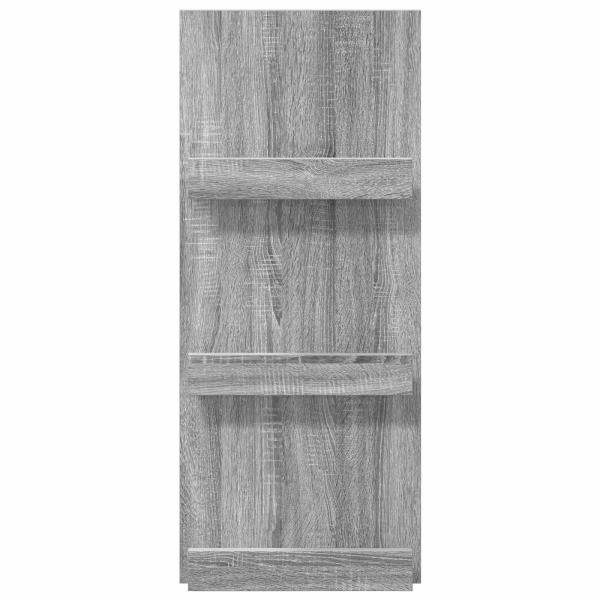 Magazinregal Graues Sonoma 51 x 11 x 102 cm Holzwerkstoff
