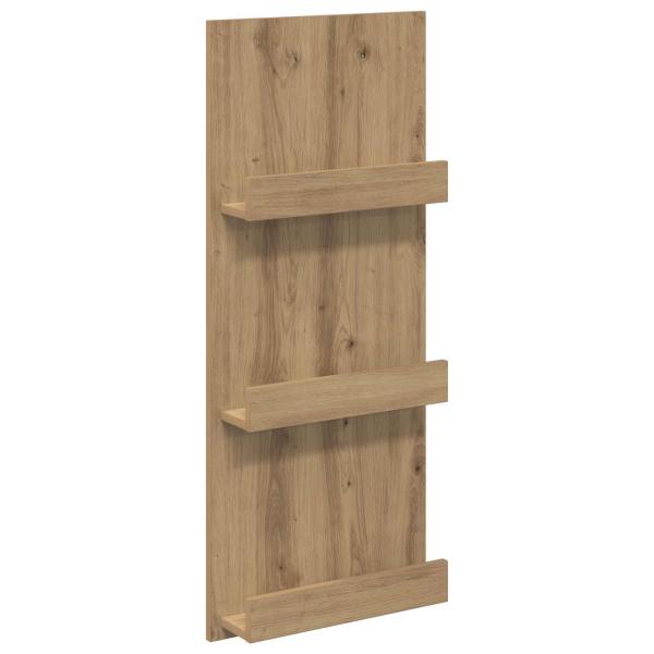 ARDEBO.de - Magazinregal Artisan-Eiche 51 x 11 x 102 cm Holzwerkstoff