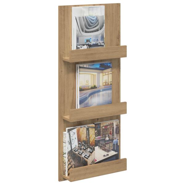 Magazinregal Artisan-Eiche 51 x 11 x 102 cm Holzwerkstoff