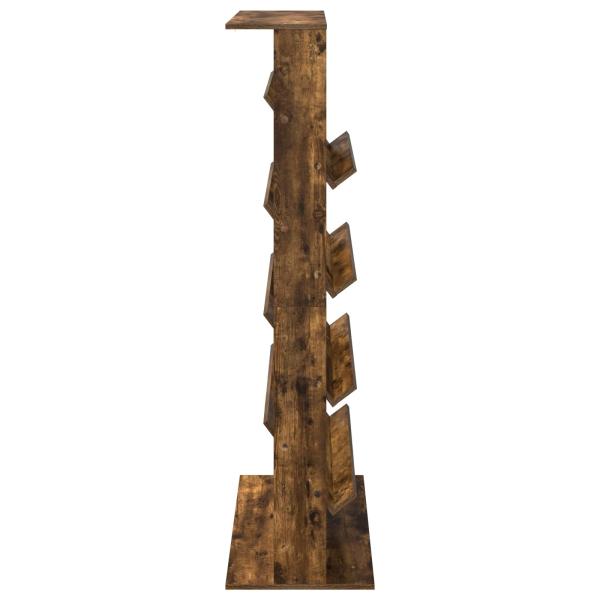 Magazinregal Geräucherte Eiche 70 x 41 x 156 cm Holzwerkstoff