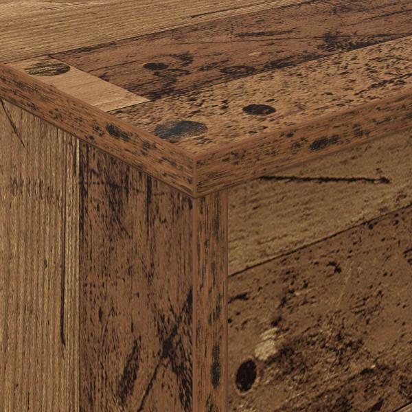 Magazinregal mit Regal Altholz 70 x 41 x 156 cm Holzwerkstoff