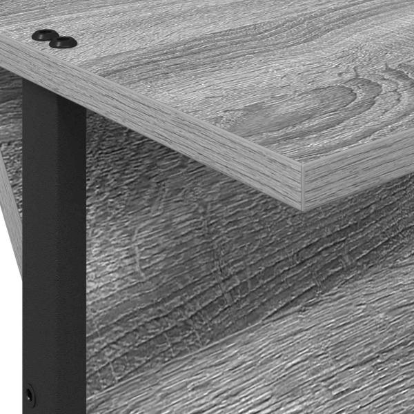 Magazinregal Graues Sonoma 68 x 40 x 123.5 cm Holzwerkstoff