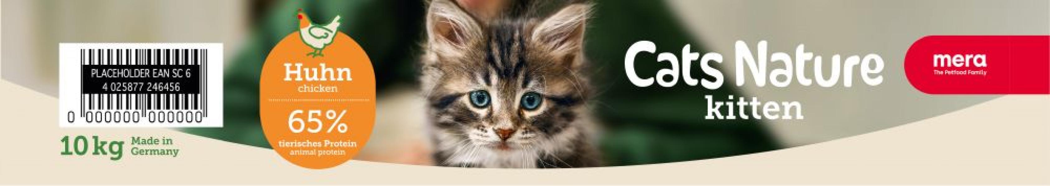 ARDEBO.de Mera Cat Nature Kitten Huhn 10kg