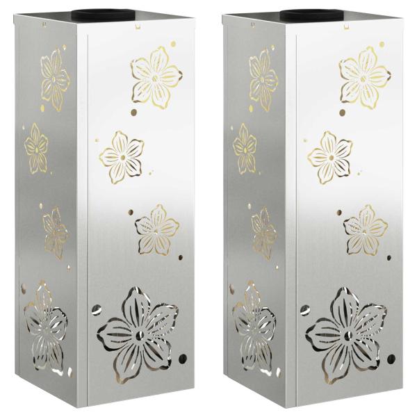 Solar LED Weg Licht 2 pcs Galvanisiert Galvanisiert