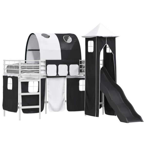 Weiß und Schwarz 75 x 190 cm