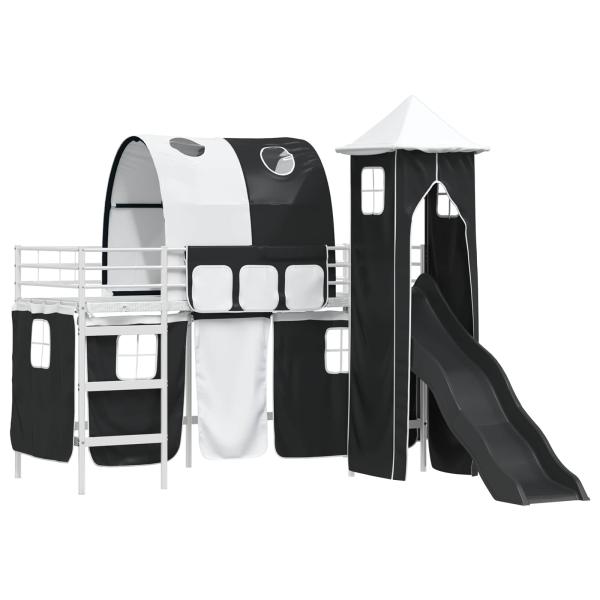 Weiß und Schwarz 75 x 190 cm