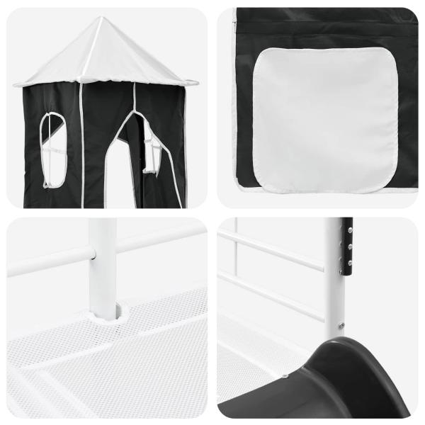 Weiß und Schwarz 100 x 201 cm