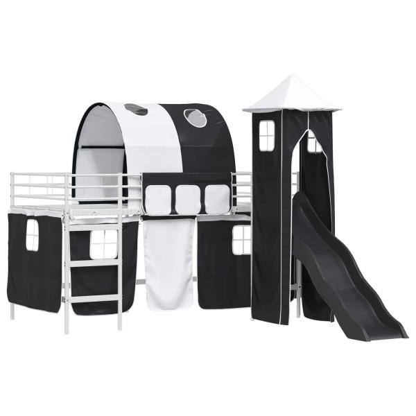 Weiß und Schwarz 100 x 201 cm