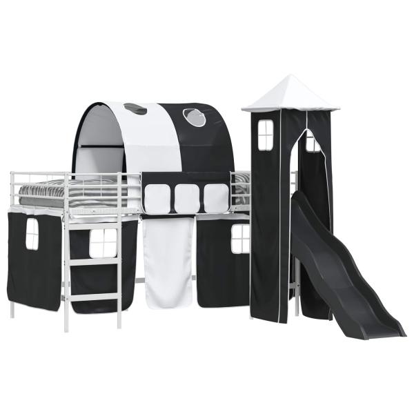 Weiß und Schwarz 107 x 201 cm