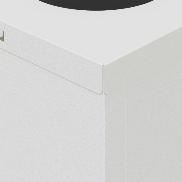 Solar LED Weg Licht 2 pcs Weiß Kalt gewalzter Stahl