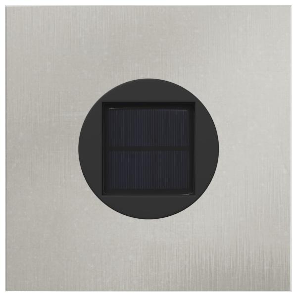 Solar LED Weg Licht 2 pcs Edelstahl Edelstahl