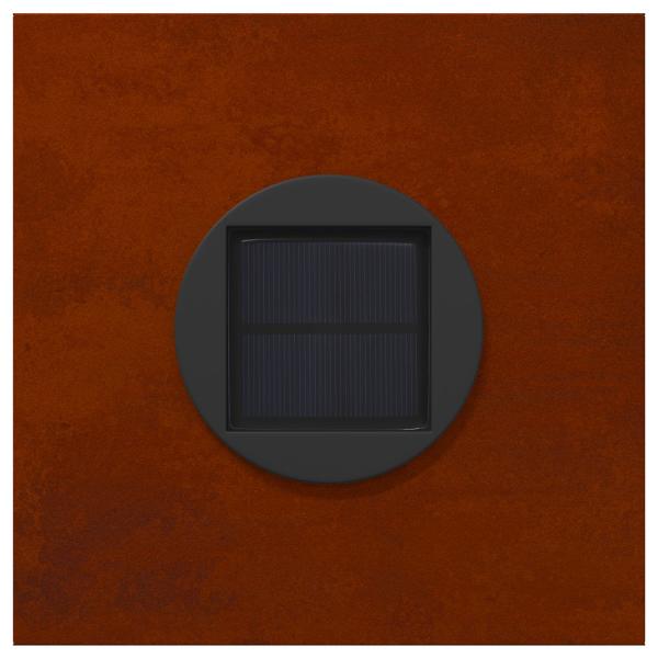 Solar LED Weg Licht 2 pcs Cortenstahl Cortenstahl